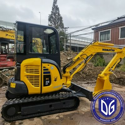 Użytkownik przyjazny PC35 używany Excavator Ninety-Five Nowy Mini Komatsu Excavator 3.5t