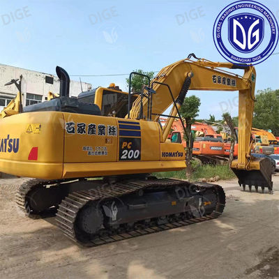 PC200 Ekskawator używany Komatsu 20 ton Japoński używany średni hydrauliczny Excavator Crawler