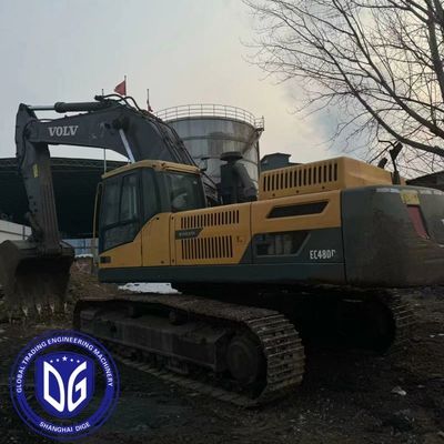 Użyte Volvo EC480 48Ton Excavator Crawler Duży sprzęt budowlany W dobrym stanie