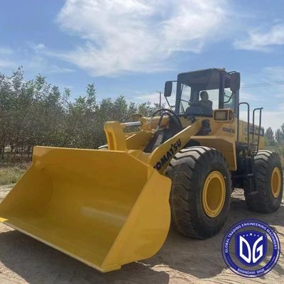 WA380-3 Wykorzystane ładowarki Komatsu Ładowarki hydrauliczne koparki
