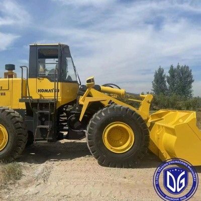 WA380-3 Wykorzystane ładowarki Komatsu Ładowarki hydrauliczne koparki