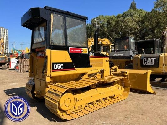 D5C Wykorzystany Caterpillar Dozer Hydraulic Bulldozer 16 Ton
