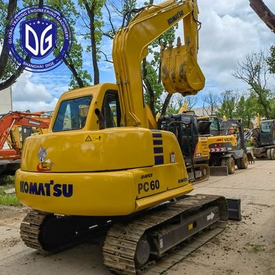 PC60-7 Wykorzystane koparki Komatsu Mini Koparki Komatsu