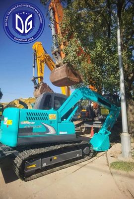 Sk75 manewrujący używany Kobelco 7.5 Ton Excavator wszechstronny do budowy