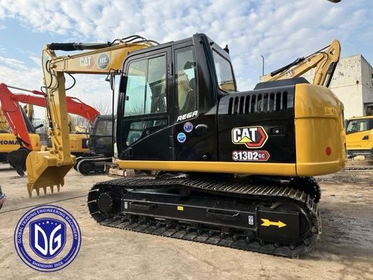 313D2GC Stosowany gąsienicowy 13 tonowy grabarz z kompaktową konstrukcją do ciasnych przestrzeni