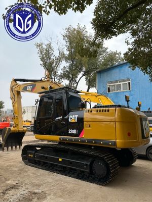 Stosowany CAT320D Caterpillar Crawler Excavator, klasyczny model, bogaty zapas, witamy do zakupu.