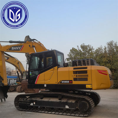 Sy205H 20,5 tony używany grabarz SANY z wydajnym krążeniem hydraulicznym