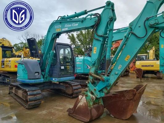 0.35m3 Pojemność wiadra Kobelco Mała koparka o maksymalnej głębokości kopania 4160mm