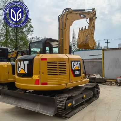 Zaawansowana hydraulika precyzyjna 308E2 Używany gąsienicowy 8tonowy grabarz