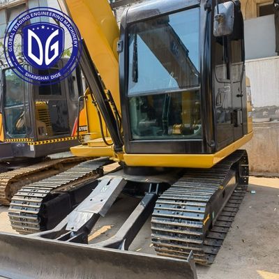 Wydajne możliwości obsługi materiału 307E2 Używany grajnik gąsienicowy 7 ton