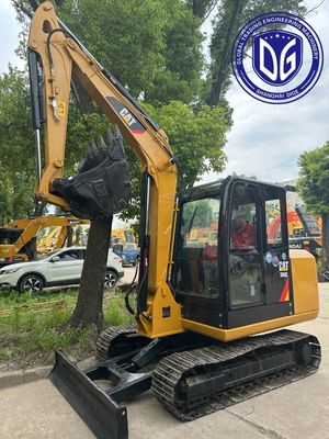 Stosowany 306E 6T Caterpillar Crawler Mini Excavator System sterowania szybką reakcją