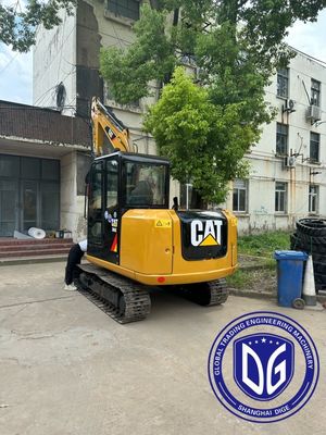 Precyzyjne sterowanie wykopaniem 306E używany grabarz Caterpillar 6 Ton