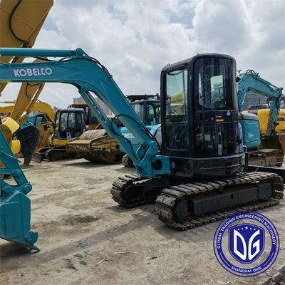 SK55 5,5 ton Kobelco mini używany grabarz z dobrą jakością i doskonałą funkcją w sprzedaży