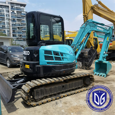 SK55 5,5 ton Kobelco mini używany grabarz z dobrą jakością i doskonałą funkcją w sprzedaży