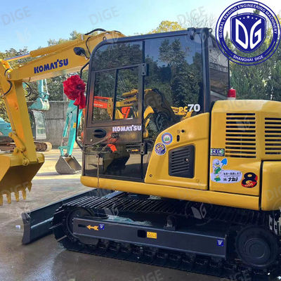 Wyjątkowa jakość USED PC70 koparka z zaawansowanymi systemami hydraulicznymi