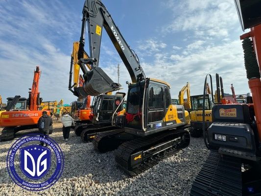 Ec140 14 ton używany Volvo Excavator Długotrwała podwozia Hydraulic Machine
