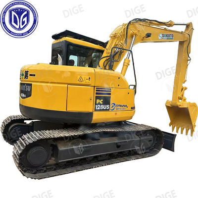 PC128US Ekskawator Komatsu 12,8 Tony Ekskawator Crawler Ekskawator używany Ekskawator z drugiej ręki