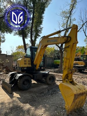 Hyundai używany grabarz kołowy 60w-7,6Ton Mały grabarz hydrauliczny, 10 sztuk dostępnych teraz