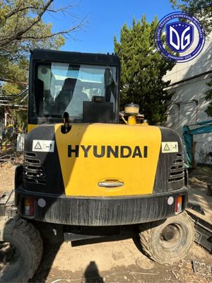 R60w-7 6 ton używany grabarz Hyundai i wzmocniona kontrola stabilności