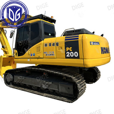 PC200-7 Stosowany koparnik Komatsu 97% Nowy używany koparnik 20 ton