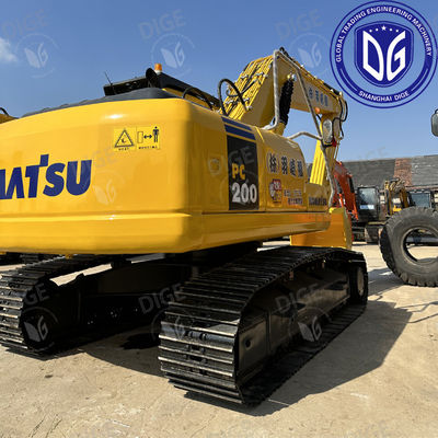 PC200-7 Stosowany koparnik Komatsu 97% Nowy używany koparnik 20 ton