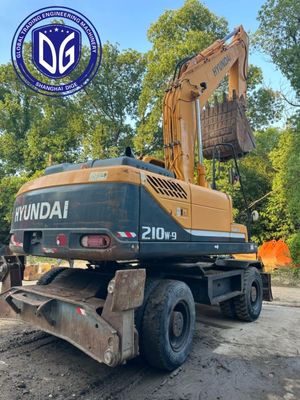 Hyundai 210 Ekskawator W Indiach Hyundai 215-9T Używany 21,5Ton Hyundai Crawler Excavator