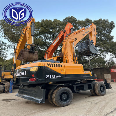 Używany Hyundai Excavator Model 210W-9 Original z trwałymi materiałami