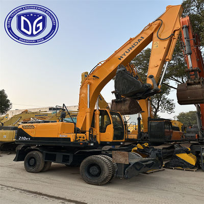 Używany Hyundai Excavator Model 210W-9 Original z trwałymi materiałami