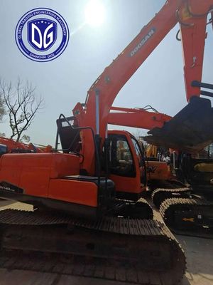 Kompaktny projekt DX140 używany grabarz Doosan ekonomiczny, automatyczne sterowanie