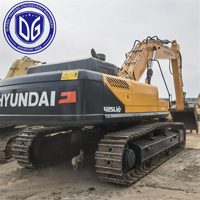 Oryginalny R485LVS Stosowany Hyundai Excavator Stosowany Excavator Crawler Warunki pracy
