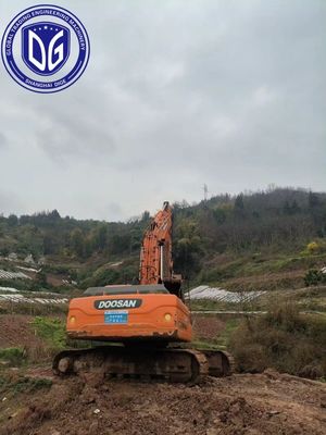 Wysoce elastyczna DX370LC 37t używana koparka Doosan z dokładnie sprawdzonym