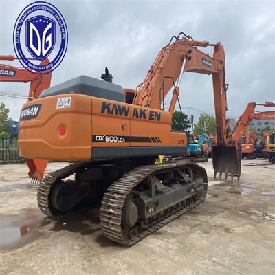 Używany koparz Doosan DX500 50 ton z precyzyjną kontrolą nad wykopaniem