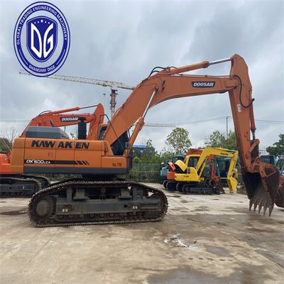 Wytrzymały używany grabarz Doosan DX500 50Ton oryginalny i w dobrym stanie