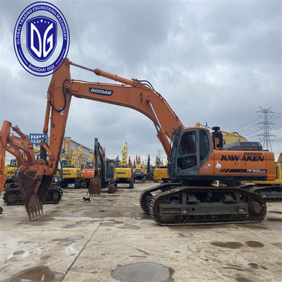 Wytrzymały używany grabarz Doosan DX500 50Ton oryginalny i w dobrym stanie