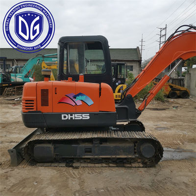 Pochodzenie Korea DH55 Używany grajnik Doosan DH55 Grajnik używany Grajnik Doosan DH55