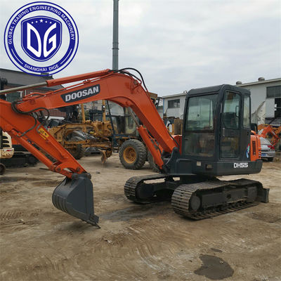 Pochodzenie Korea DH55 Używany grajnik Doosan DH55 Grajnik używany Grajnik Doosan DH55