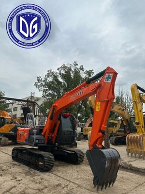 Dobrze zachowana zewnętrzna ZX120 używana koparka Hitachi 12 ton z dbałością o utrzymanie