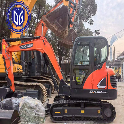 Doosan DX60E-9C Mini Excavator Hydraulic Crawler