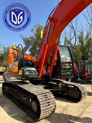 Efektywne systemy chłodzenia ZX200-3 Używany Ekskawator Hitachi 20T Hydraulic Excavator Machine