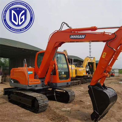 Używany Doosan DX80 8Ton Mały Ekskawator Wysoka Wydajność Dobra Jakość Na sprzedaż