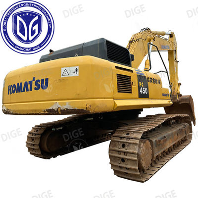 Używany PC450-8 Komatsu Excavator 45 Ton dla dużych prac górniczych, dużych urządzeń budowlanych
