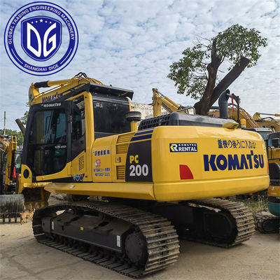Pochodzenie Japonia PC200-8 Ekskawator używany Komatsu PC200-8 Ekskawator wędrowny Ekskawator używany Komatsu Ekskawator hydrauliczny PC200-8