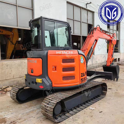 Pochodzenie Japonia ZX55 Używany Ekskawator Hitachi ZX55 Exkawator Crawler ZX55 Używany Ekskawator Hydrauliczny Hitachi ZX55