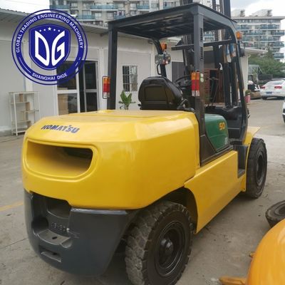 5t używany Komatsu FD50 mocny używany wózek widłowy hydrauliczny