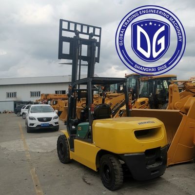 5t używany Komatsu FD50 mocny używany wózek widłowy hydrauliczny