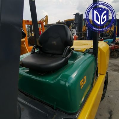 5t używany Komatsu FD50 mocny używany wózek widłowy hydrauliczny