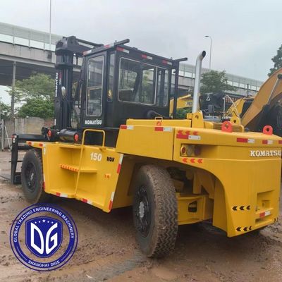 Minimalne zużycie FD150 używany wózek widłowy Komatsu 15 z wysokimi możliwościami wydajności