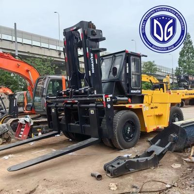 Minimalne zużycie FD150 używany wózek widłowy Komatsu 15 z wysokimi możliwościami wydajności