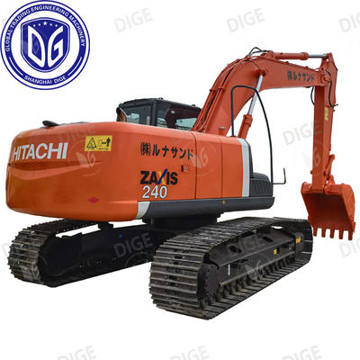 ZX240 używany grabarz Hitachi z solidną jakością budowy