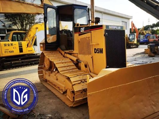 Minimalne zużycie D5M Używane maszyny hydrauliczne Caterpillar Bulldozer